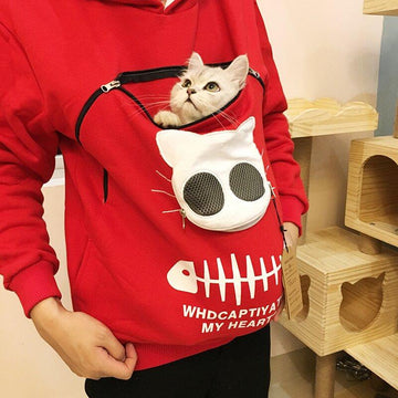 KittyPouch - Cat Lovers Hoodie Cuddle Pouch
